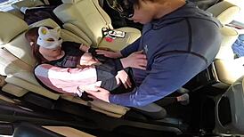 dude, this married chick at the gym gets teased by a remote toy from her affair guy! 😜