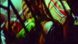 Chubby servant bangs owner hard. Her fat body and big tits bounce wildly during hardcore pussy pounding.