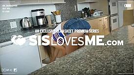 Foster Stepdaughter Jazmin Luv Suppresses Urges Riding