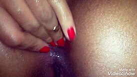 pamelasantos teases with oral on pussy, then gets big ass assfucked hard in anal scene