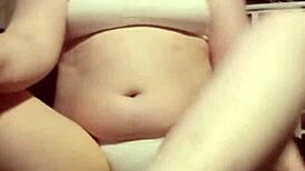 White underwear and barefeet