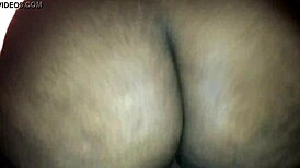 太いケツが僕の硬いシャフトで激しくバウンス