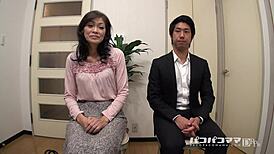 30-Year Age Gap Couple's Training Play with Azusa Sakai
