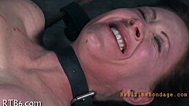 Babe's vagina tormented with teasing toy play