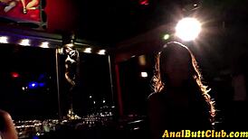 Lesbian booty rimming turns into anal fingering and gaping threesome 😈💦