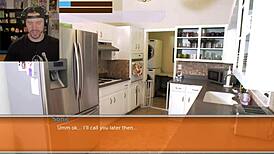 That sonic game is wild, babysitter gets creampied in hentai