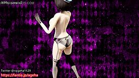 Takao Bum Dance in 3D Anime