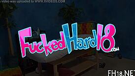 Eighteen 18+ Year Old Floozy Gets Fucked Hard