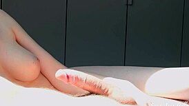 Forty minutes of femdom handjob teasing that nice cock moaning and shaking orgasm cumshot