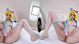 oh wow, this virtual taboo with sia siberia in wig, pov masturbation, is so inspiring and hot!