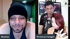 pornstars pernocas and joy cardozo answering spicy questions from the public outdoors