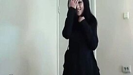 hot sexy asian milf in homemade action