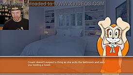 That sonic game is wild, babysitter gets creampied in hentai