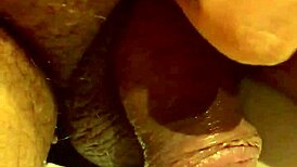 Guy jerks his soft cock in the bathroom