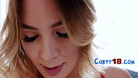 Blair Williams Shows Off Her Huge Curvy Ass in Rough Sex