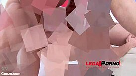 Hally thomas brutal 4 on 1 gangbang endure करती है