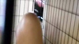 Amateur Slave Fucked In Cage