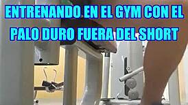 Lucho79X Entrenando Con El Palo Descubierto Y Duro