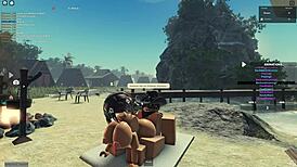 rich roblox babe gets wild fucking