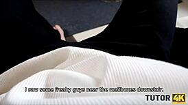 Tutor4k slutty tutor seduced by naughty and smart student during lesson