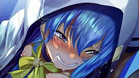 hololive hentai jerk off challenge 9, stroking to anime girls in fantasy game