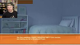 That sonic game is wild, babysitter gets creampied in hentai