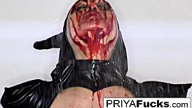 Priya Rai teases on Halloween!