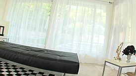 Jamey james takes huge cock pov deepthroat facefuck to intense cum facial