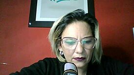 The wife says, 'Lola, what do I do?' while the husband fucks the maid passionately