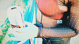 le propongo tener sexo a hermosa chica en el parque morena culona latina