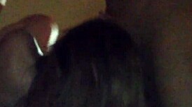 sexy blonde gives blowjob and rimming before anal doggystyle