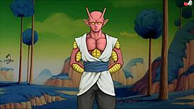 dragon ball goddess gives epic tit job in part 43 adventure