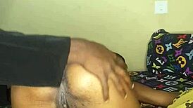 ebony teen cant resist touching herself on webcam shaved and horny