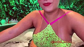 playing in the motel bathtub with guided games