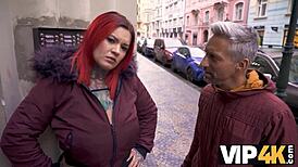 Vip4k inked babe gets dicked hard