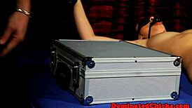 Bound submissive babe gets rough anal doggystyle