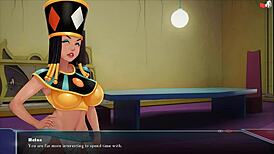 dragon ball goddess gives epic tit job in part 43 adventure