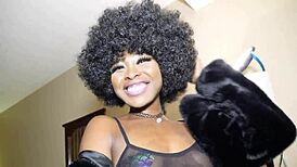 Amateur big booty gets ass and booty stretched by big cock