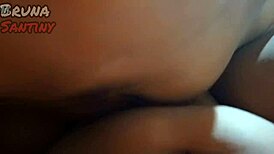 Bruna gives to neighbor while husband works