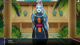 dragon ball goddess gives epic tit job in part 43 adventure