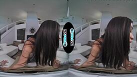 wetvr sexy call girl scarlet alexis in first vr porn