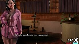 in treasure of nadia, she grabs your cock and strokes it with her hands in this hentai scene