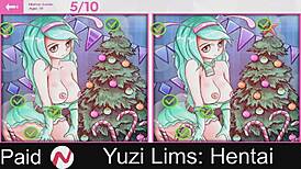 Yuzi Lims in Cute Anime Hentai Adventure Part 4 with Music and Uncensored Scenes