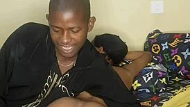 ebony teen cant resist touching herself on webcam shaved and horny