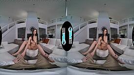 wetvr sexy call girl scarlet alexis in first vr porn