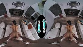 wetvr sexy call girl scarlet alexis in first vr porn