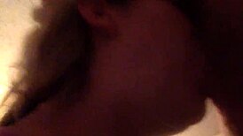 Intense blowjob session with passionate sucking and deep throating