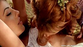 we lick each other's wet pussies hard