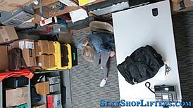 caught shoplifting in a real scenario with police involvement