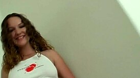 Girl next door amateur gets bold in porn casting interview